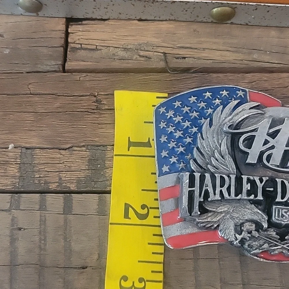 Vintage Harley Davidson 1989 Belt Buckle
